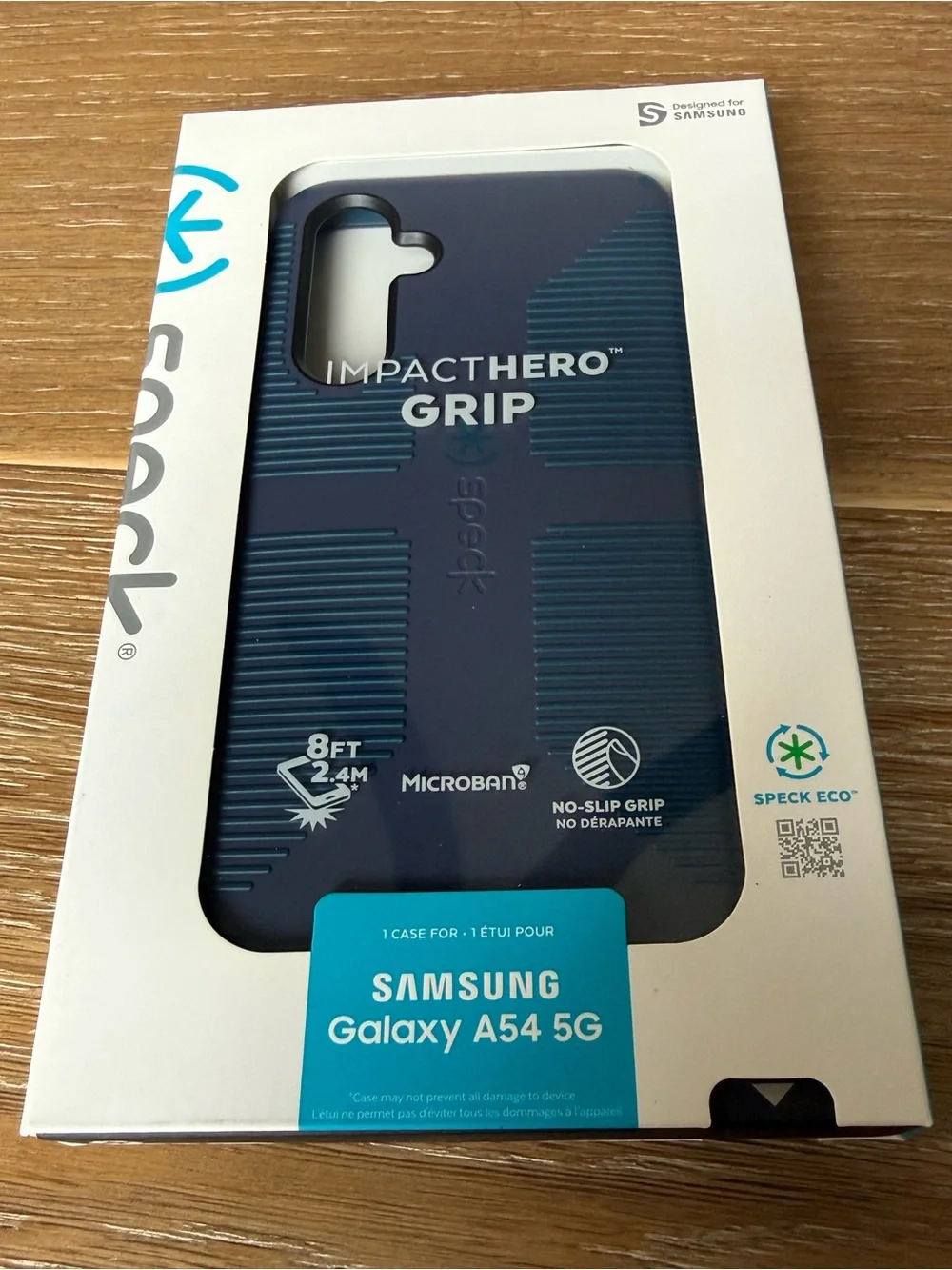 New Speck ImpactHero Grip Case for Samsung Galaxy A54 5G - Navy Blue